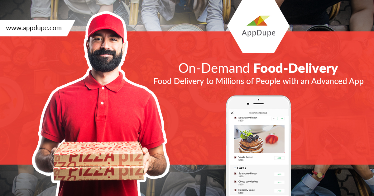 On Demand Food Delivery app development