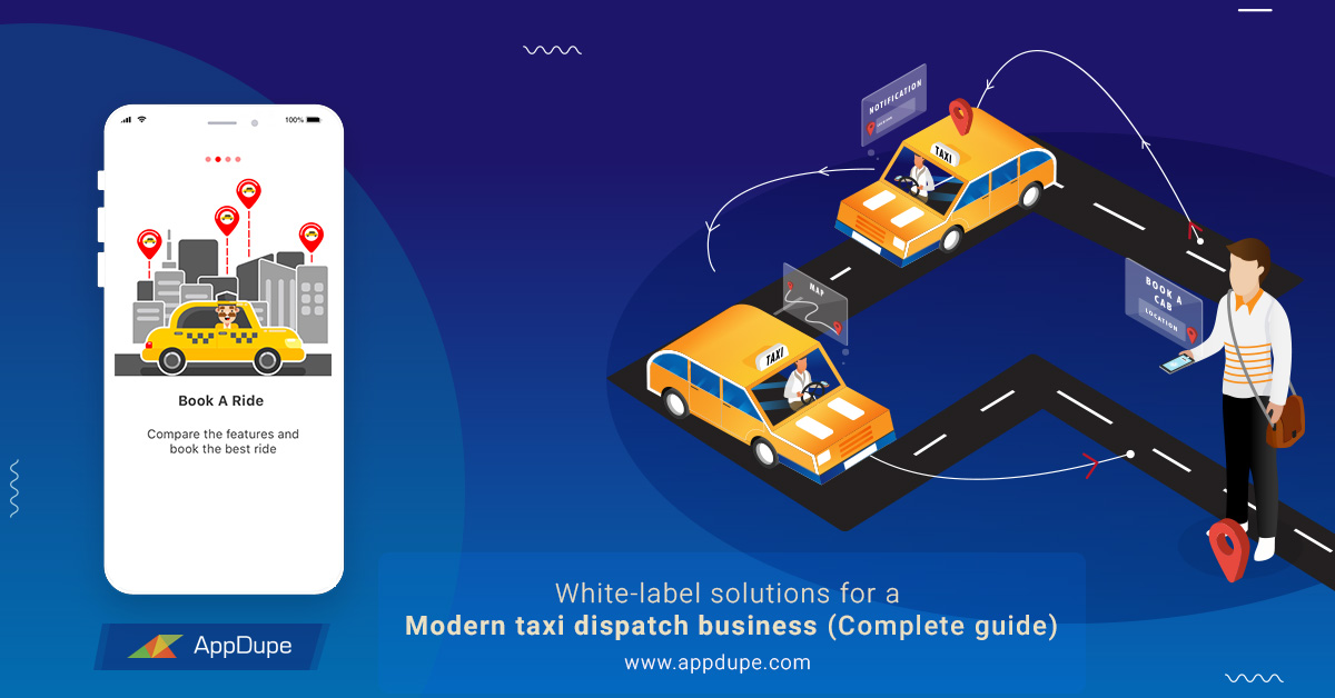 White label taxi solution