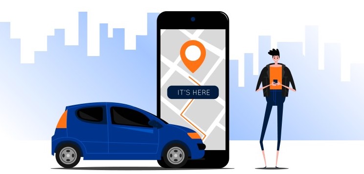 saas model taxi app