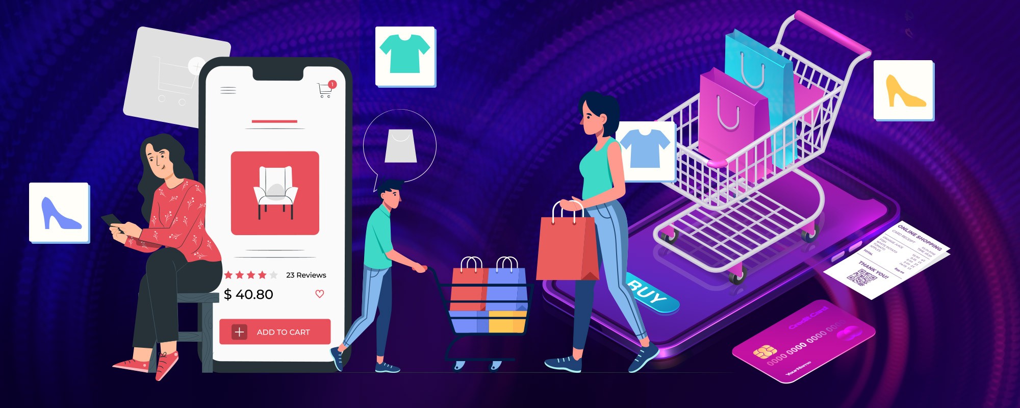 Noon like ecommerce store app