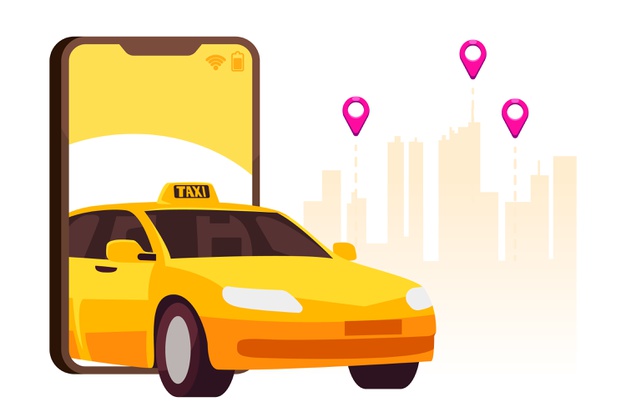 taxi-app-interface