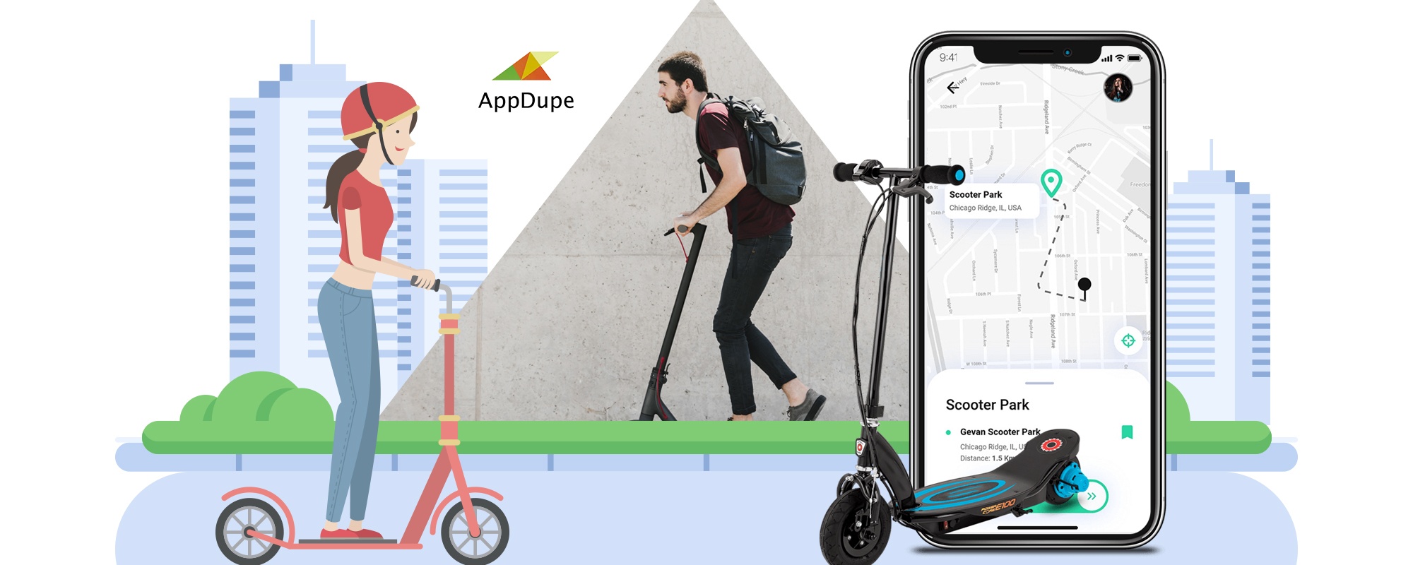 Launch Uber for E-scooter App