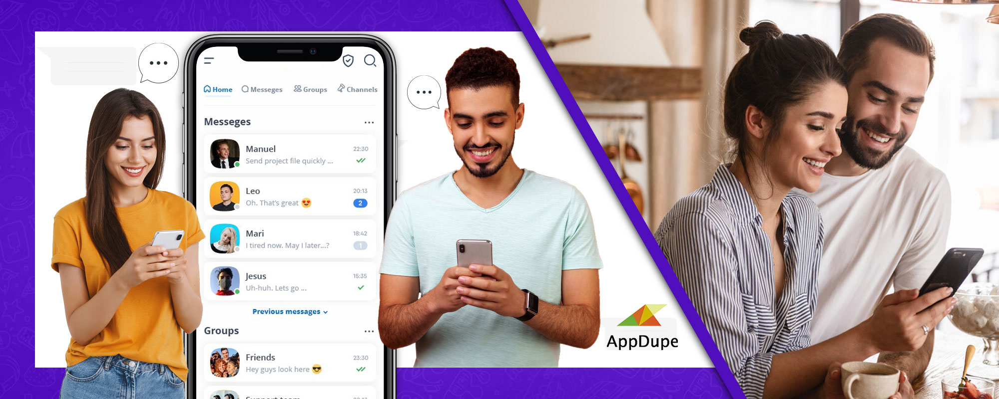 Telegram messenger - WhatsApp clone with better security options