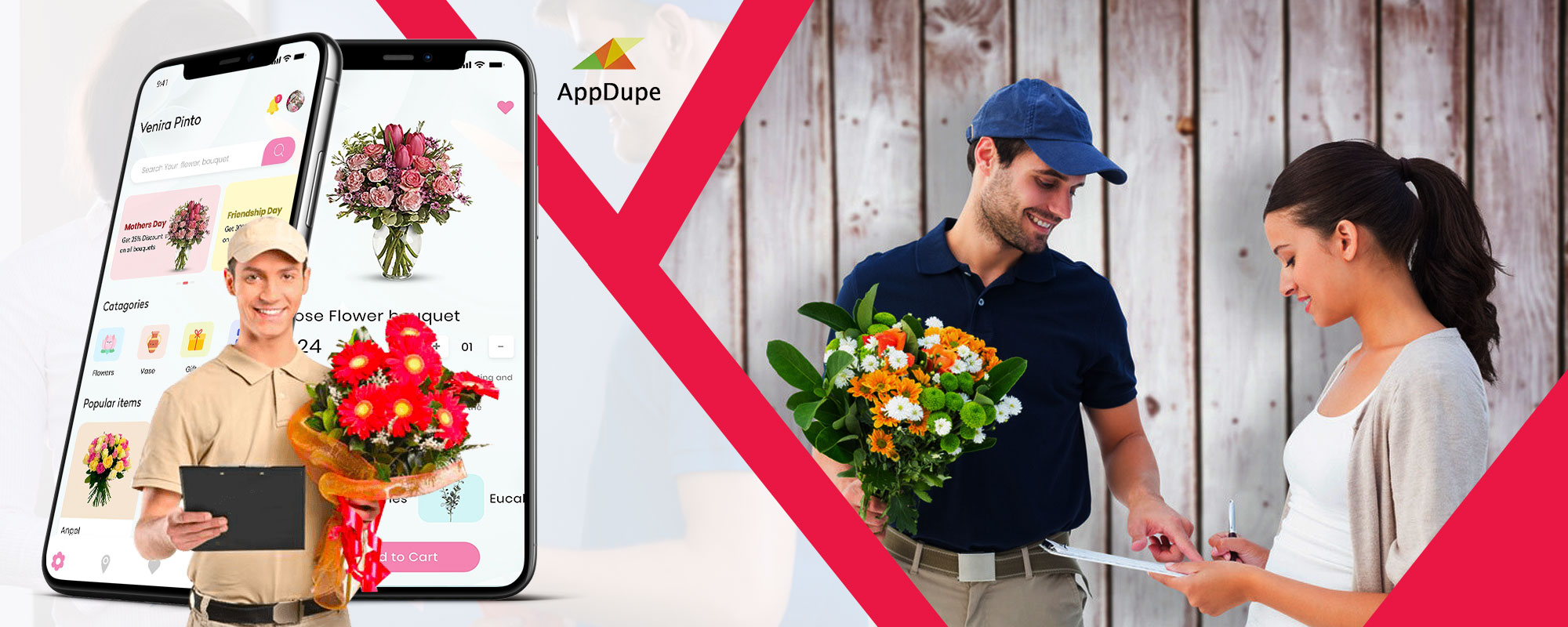 On-demand Flower Delivery App