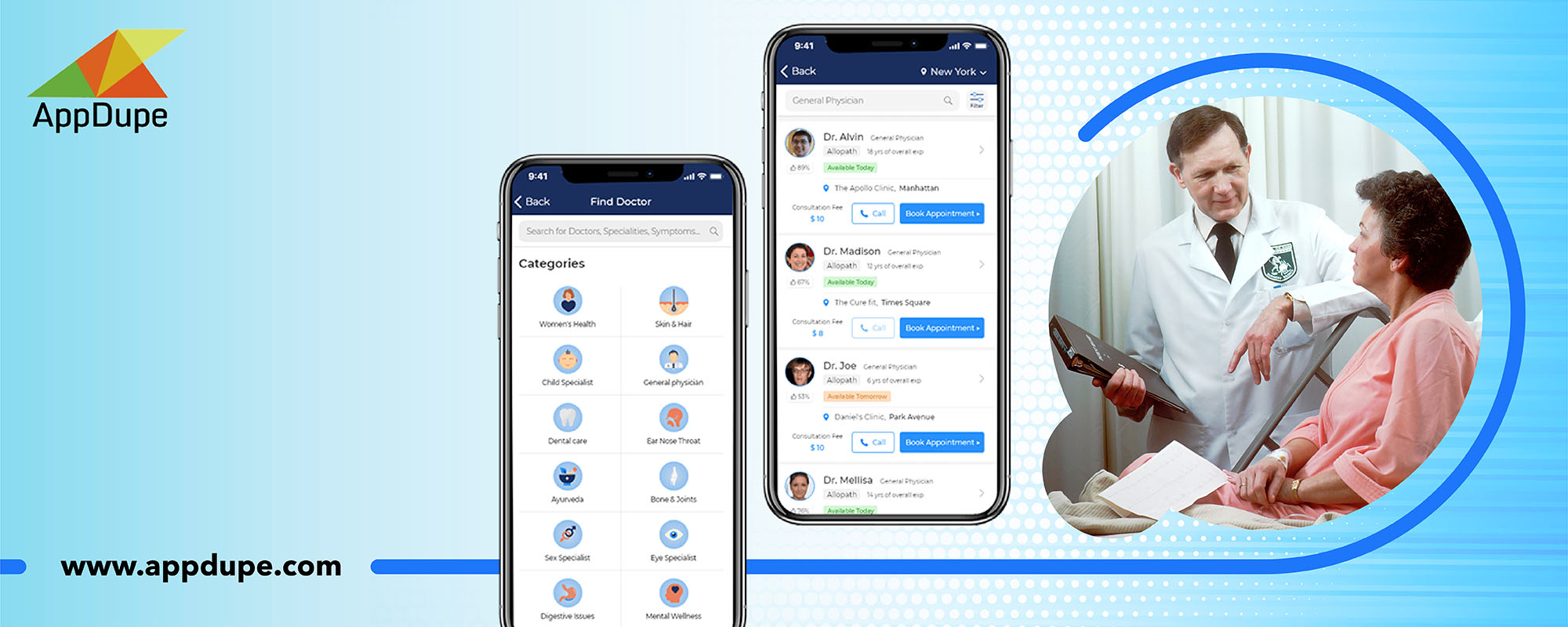 Create Your Own Telemedicine App, Healthcare App Development, Practo Clone