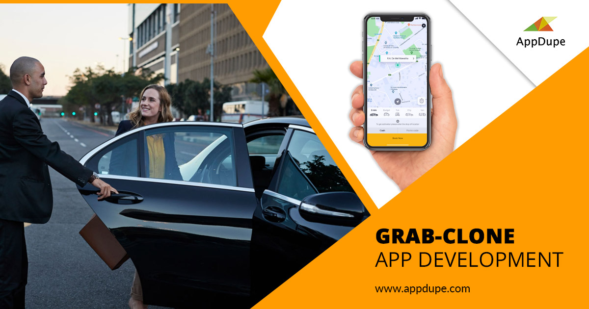 Unroll your on-demand Taxi services with our Grab Clone App