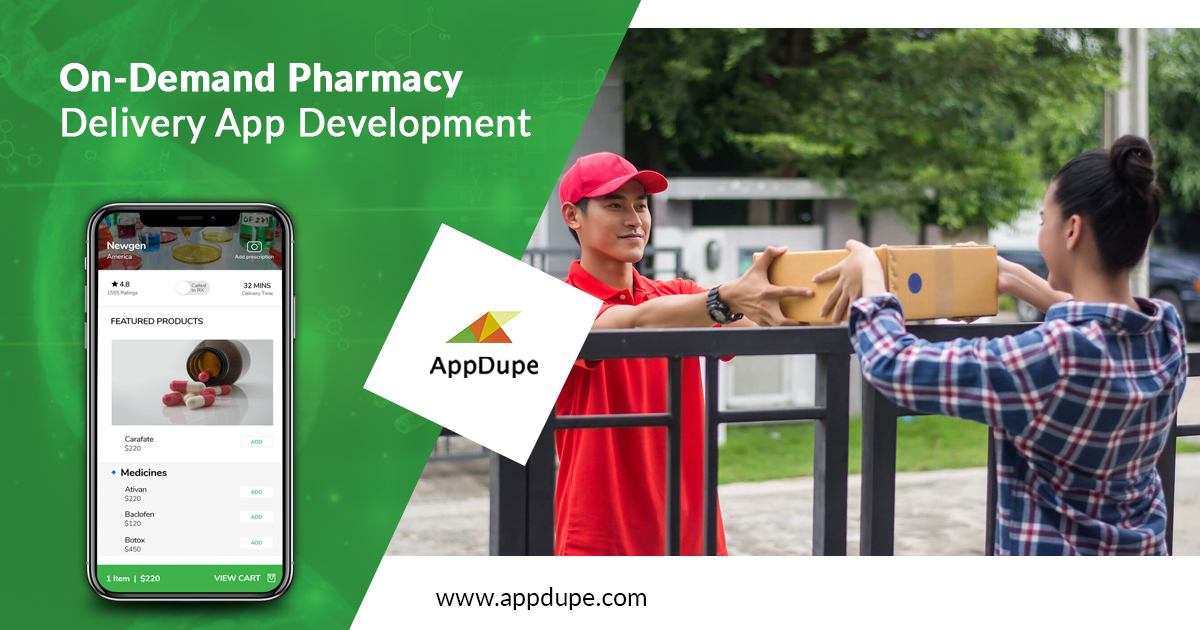 Tap into the trend of online healthcare via On-demand medicine delivery app development/