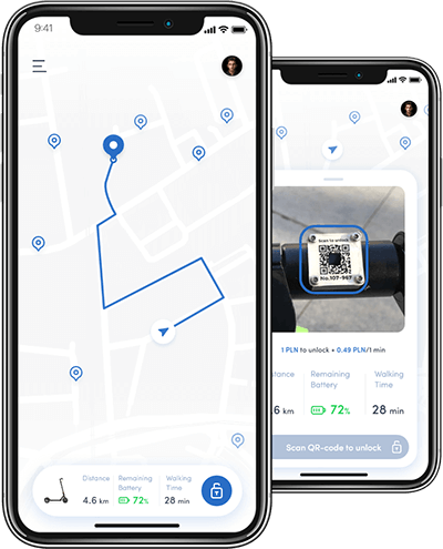 uber scooter app