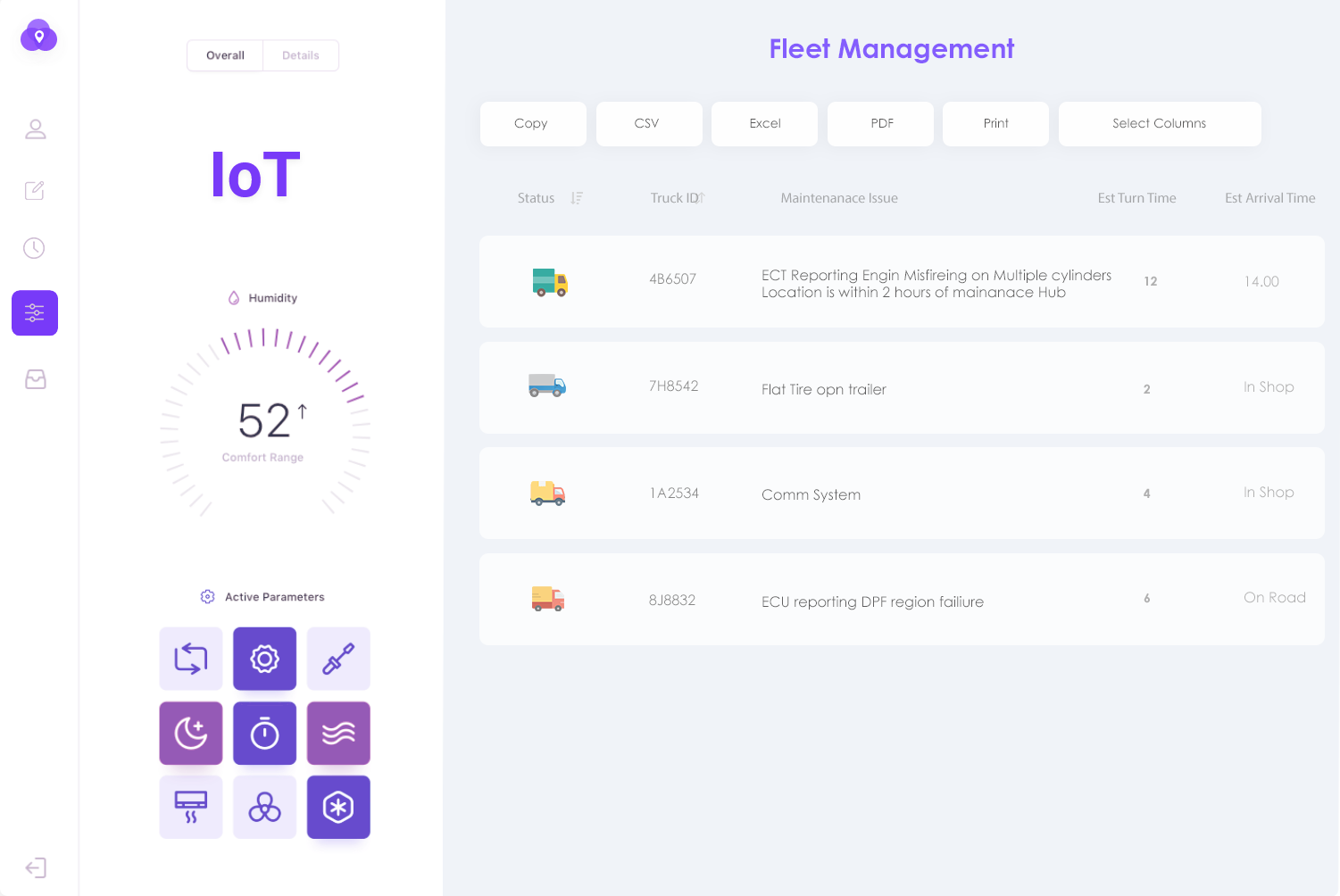 IoT Vehicle Tracking Software Modern Fleet Telematics Solutions