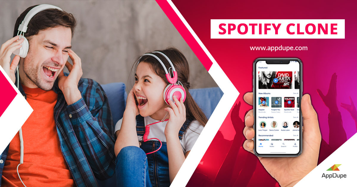 Spotify Clone | Spotify Clone App | On-demand Music Streaming App