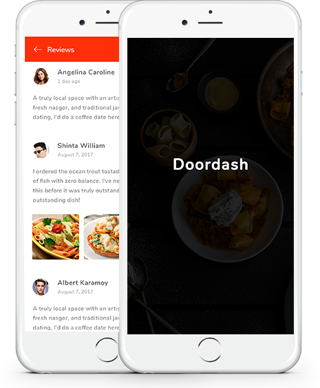 Doordash clone app Doordash clone app