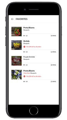 Uber for Flowers Uber for Flowers