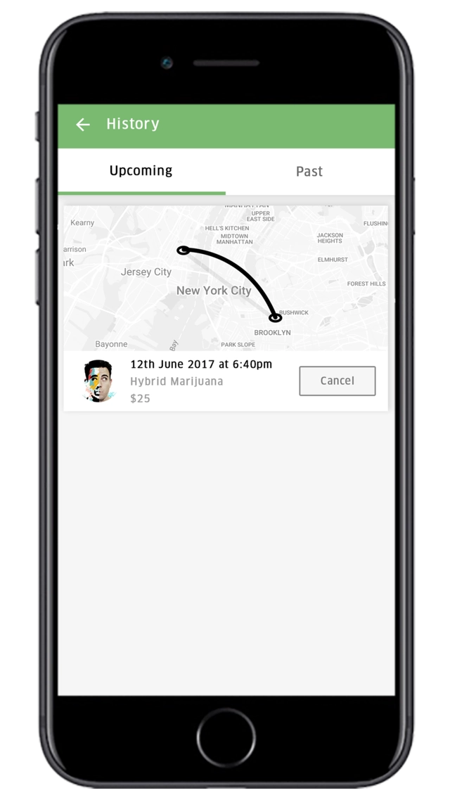 Uber for Medical Marijuana Delivery App