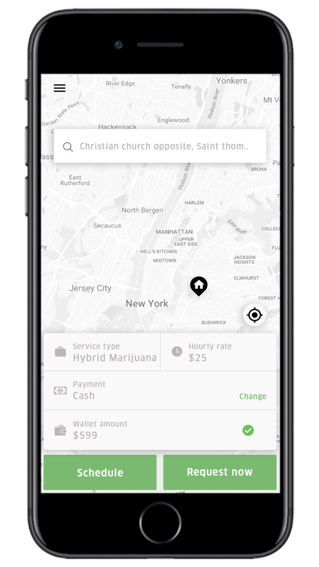 Uber for Medical Marijuana Delivery App
