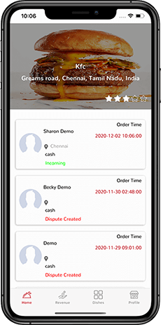 Restaurant Availability Screenshot
