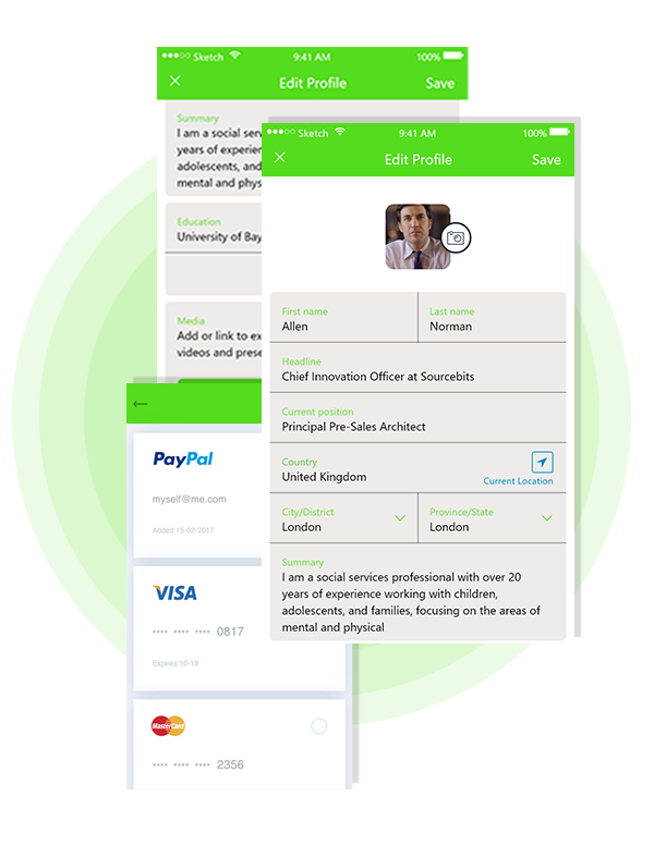 upwork features